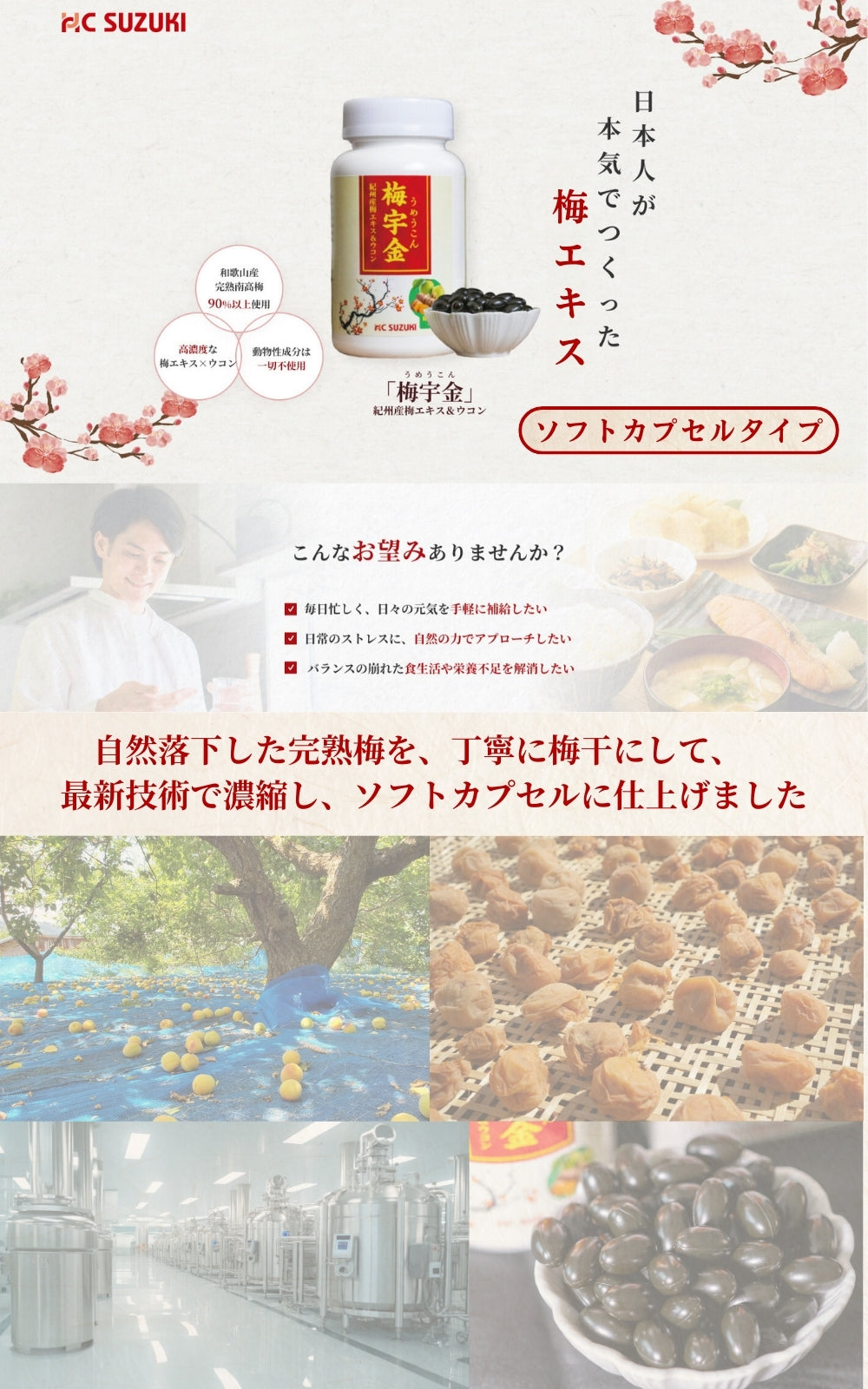 【公式】梅宇金ミニパック(9粒入り)和歌山産梅エキス & ウコン 飲みやすいカプセルタイプ